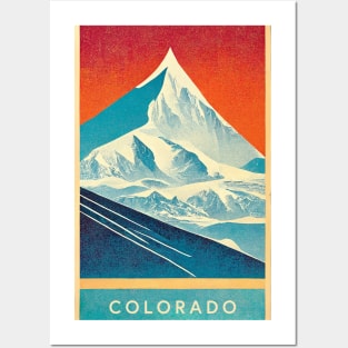 Colorado Retro Travel Posters and Art